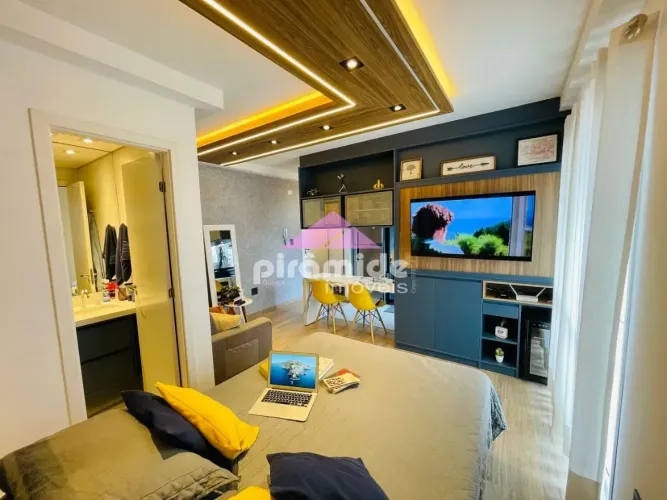 Apartamento com 1 dormitório à venda, 35 m² por R$ 640.000,00 - Jardim Aquarius - São José