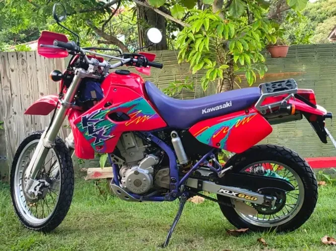 KLX 650 rellquia! manual e chave reserva!