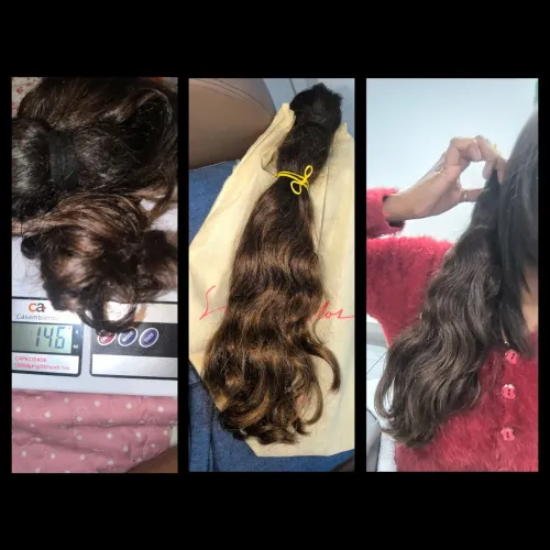 Cabelo humano Brasileiro