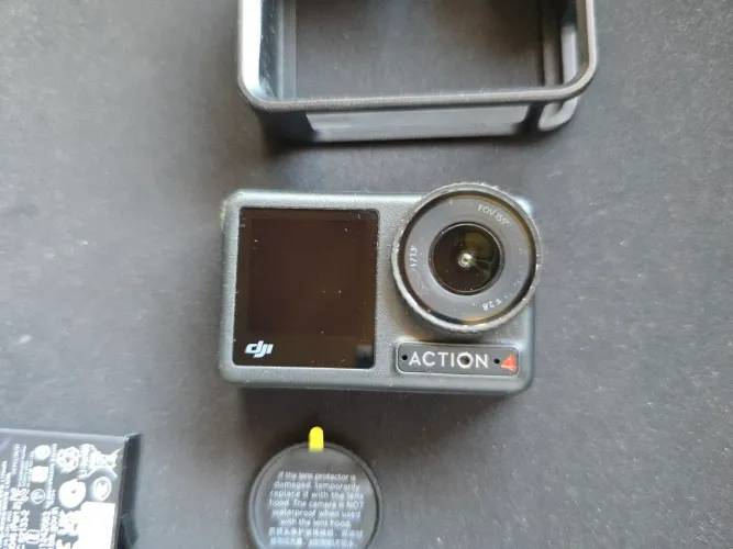 DJI Osmo Action 4 Standard Combo Completa ? Queimada por Água / Peças