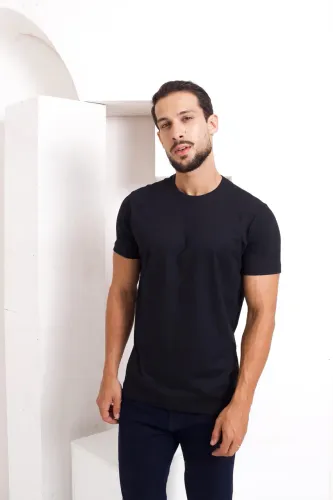 Camisas básicas masculinas algodão acetinado 