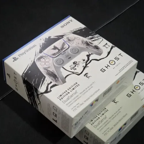 Controle DualSense PS5 Edição Ghost of Y?tei - (Novo, Lacrado)