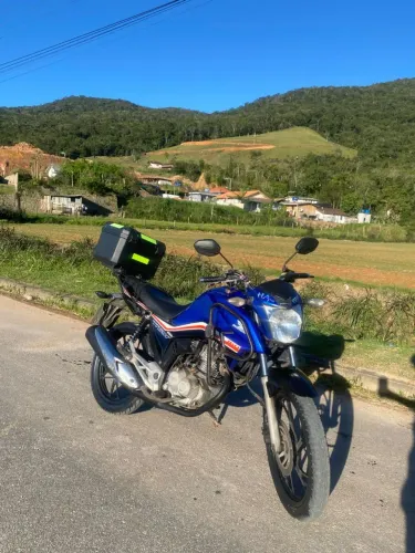 ? CG TITAN 2019 AZUL PRONTA PARA RODAR