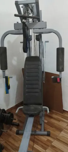 Estação de academia completa ou vendo só a estação multifuncional 