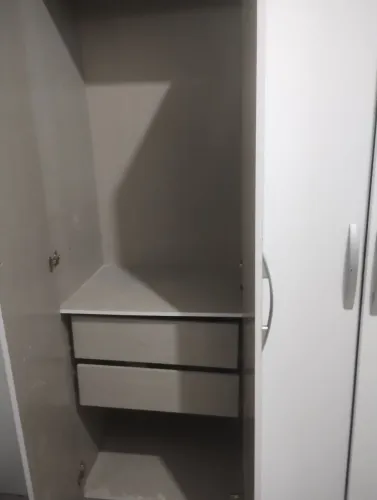 Guarda-roupa, branco 6 portas, usado