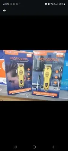 Máquina de Cortar Cabelo Pra Acabamento Recarregável Inova Profissional