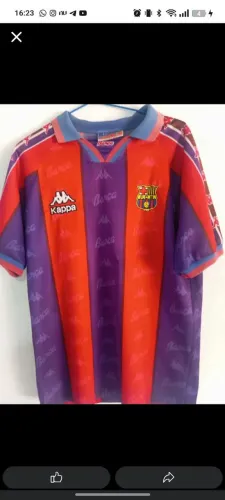 Camisa Barcelona kappa 1996 original em bom estado 