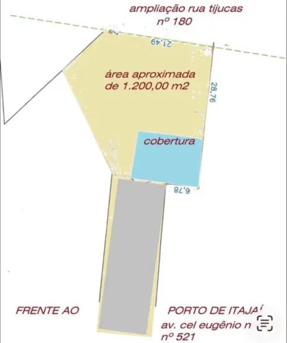 Alugo galpão com terreno 1200m2 Centro Itajaí perto Porto