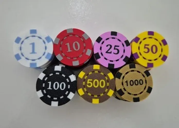 Fichas De Poker Personalizadas Por Unidade Seu Kit Exclusivo