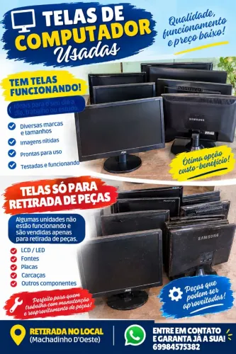 TELA DE COMPUTADOR