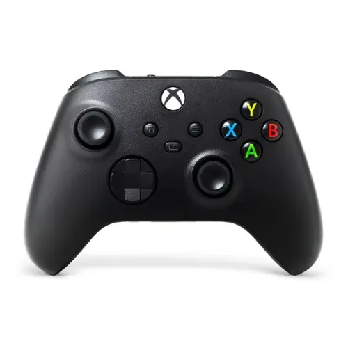 Controle XBOX Carbon Black + suporte