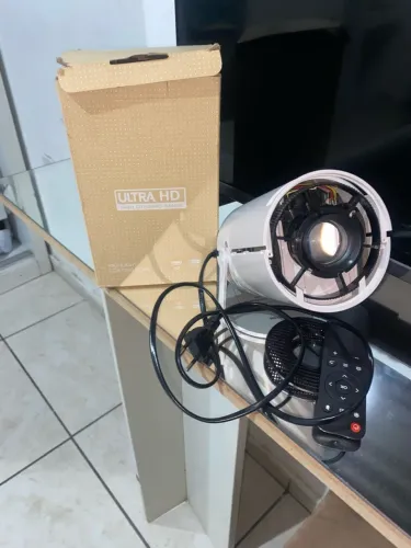 Projetor funcionando perfeitamente