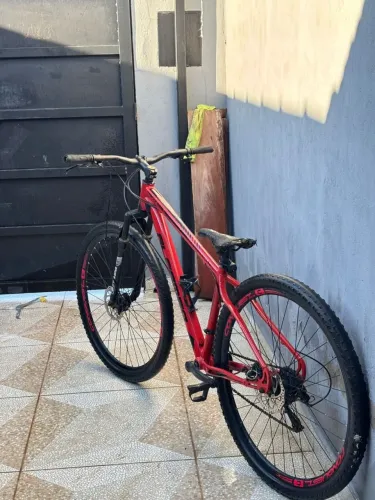 Bicicleta Aro 26 Vermelha