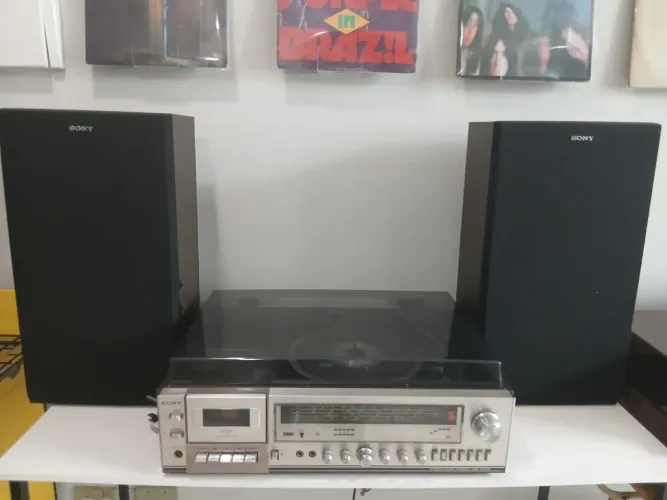 Aparelho de som 3 em 1 Sony 