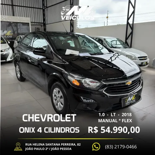 Chevrolet Onix Hatch LT 1.0 8V Flex Power Mec. 4P 2018