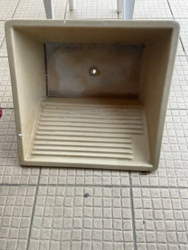 Tanque de lavar pedra sintética 