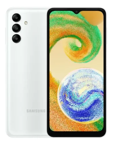 Samsung Galaxy A04s 64GB Branco - Praticamente Novo, Caixa e Acessórios
