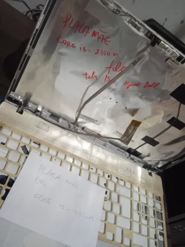 placa mae notebook com processador