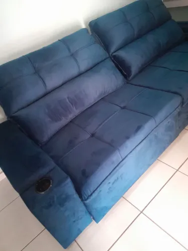 SOFAS RETRÁTIL ENCOSTO RECLINAVEL 