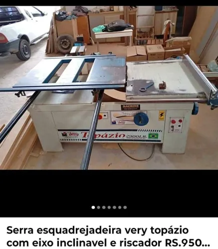 Vendo serra esquadrejadeira 