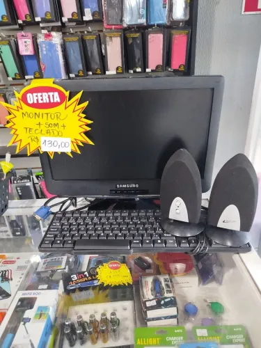 Monitor+Teclado+Som