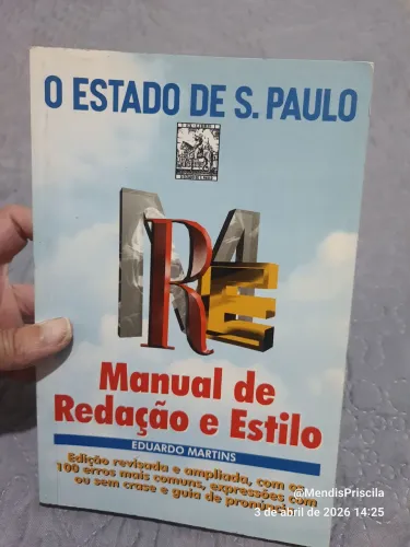 Livro Manual de Redação e Estilo<br>Redação e Estilo