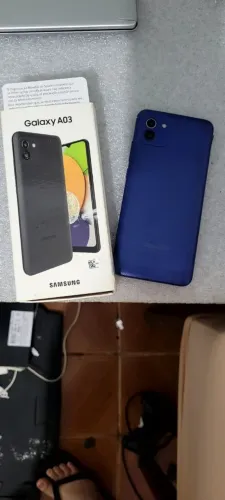 A03 Samsung 64gb azul funcionando