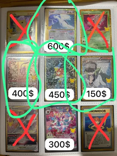Cartas pokemon