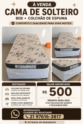 Cama solteiro