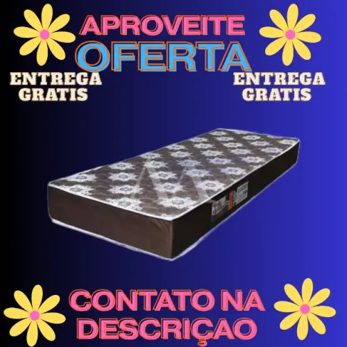 Colchão D28 Solteiro -Entrego Hoje Grátis Para Salvador-Pague Quando Receber ao Entregador