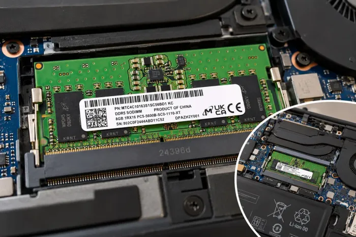 Memória ram 8gb DDR5 Notebook 5600mhz