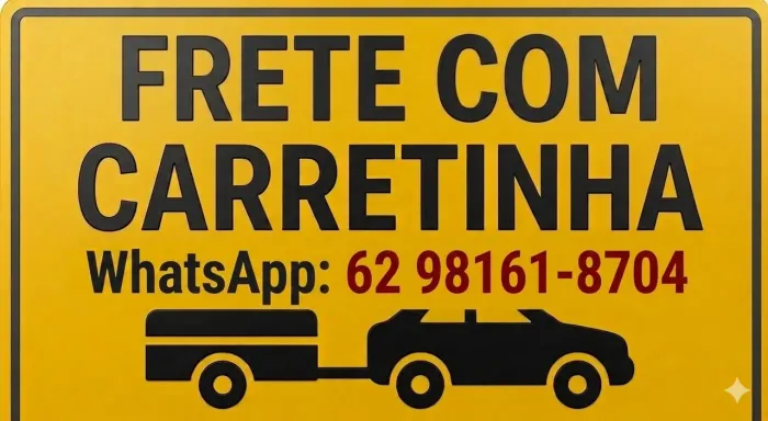 Frete com carretinha 