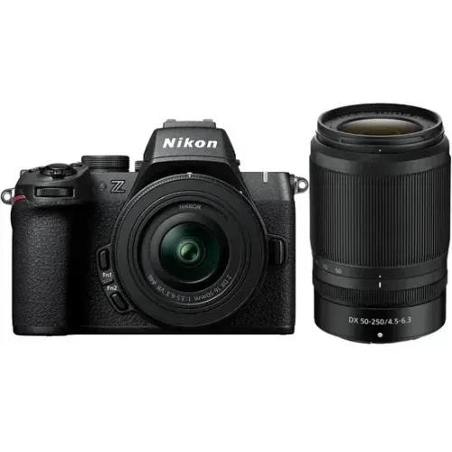 Câmera Digital Nikon Z50 II 20.9MP 3.2 Lente Z DX 16-50MM VR + Z DX 50-250MM VR - Nova