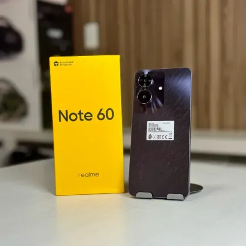 Smartphone Realme Note 60 128Gb 4Gb Celular Global Desbloqueado Brinde Capinha e Película