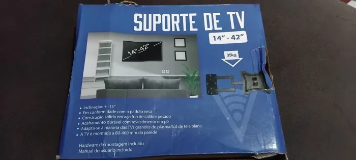 SUPORTE DE TV 14 ATE 42 NOVO