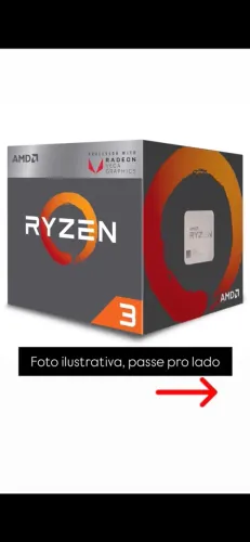 Processador AMD Ryzen 3 2200G, Cache 6MB, 3.5GHz (3.7GHz Max Turbo), AM4