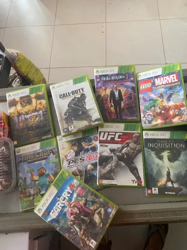 9 jogos de Xbox 360 