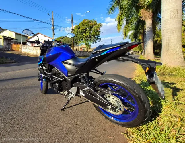YAMAHA MT-03 2024/2025 - ÚNICO DONO - CONSERVADA - REVISÕES NA CONCESSIONÁRIA<br>