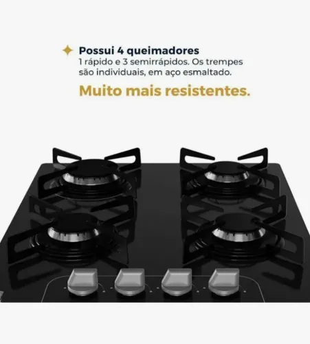 Fogão cooktop