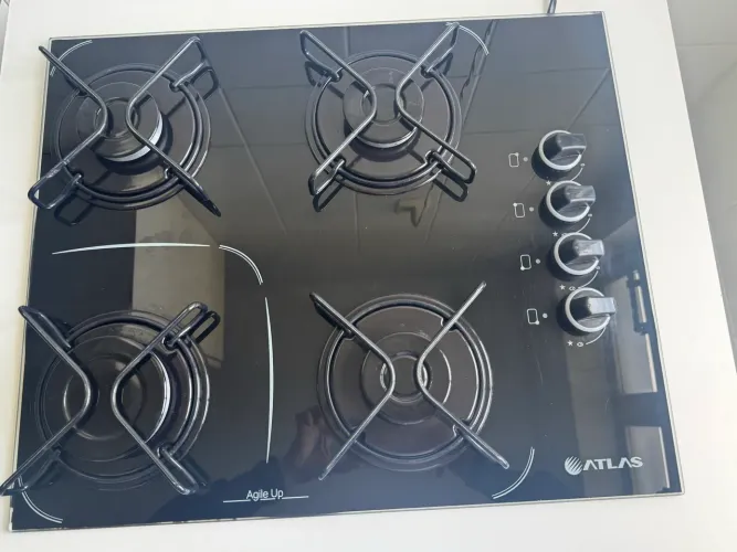 Cooktop com armário e acendedor automático 