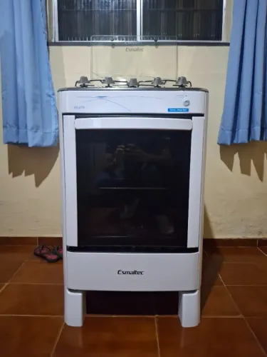 Fogão Esmaltec Ágata 4 Bocas - Muito Conservado