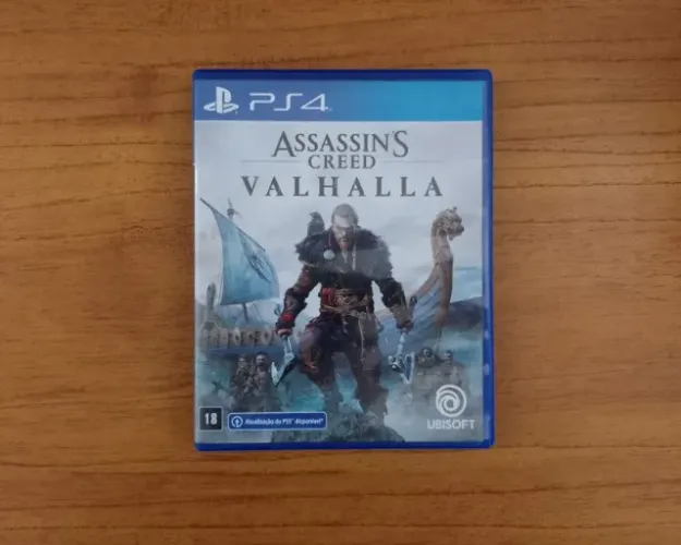 Assassin's Creed Valhalla mídia física ps4