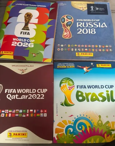 ÁLBUNS DA COPA DO MUNDO