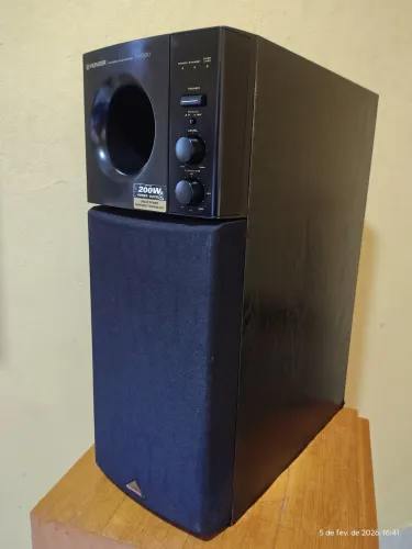 Subwoofer ativo Pionner SW200 - Zerado