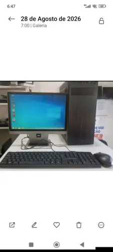 COMPUTADOR COMPLETO R$599 PROMOÇÃO HOJE 29/08