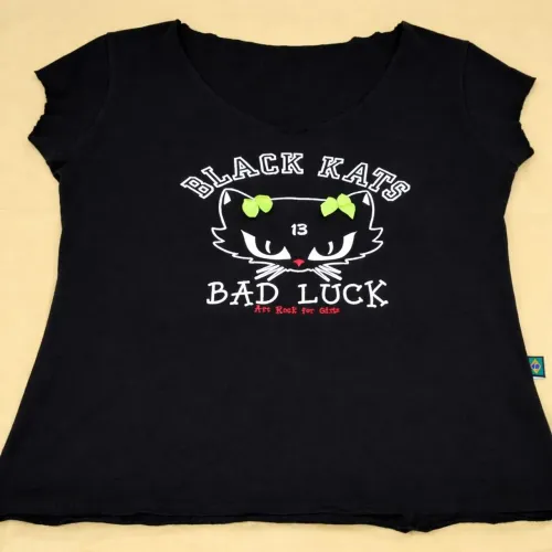 Camiseta bad luck da ART ROCK tamanho M