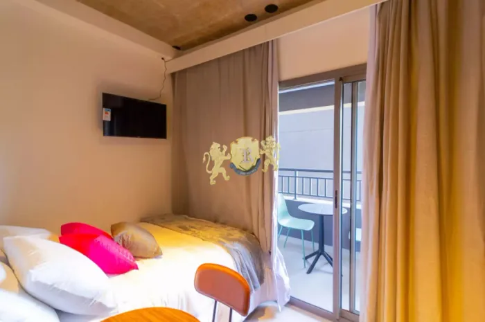 Flat para alugar no Brooklin | 1 Dormitório | 19m² |