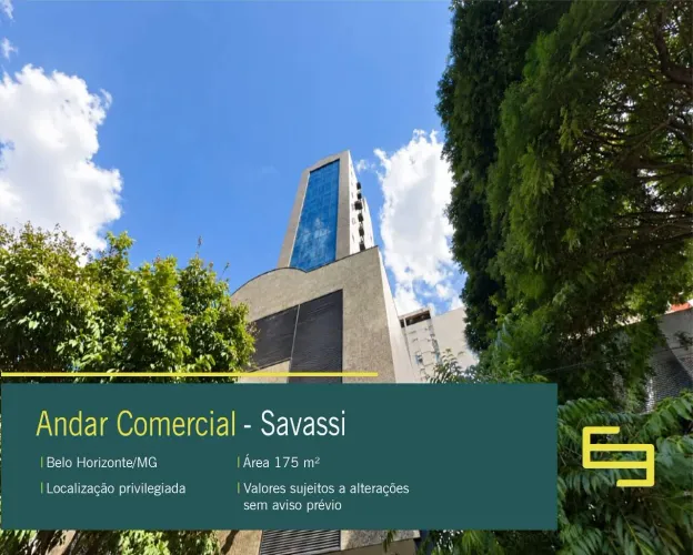Andar Comercial à venda na Savassi em Belo Horizonte/MG.