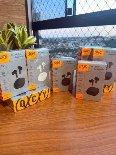 Fones QCY (T13 ANC, N50, HT05) - NOVO/LACRADOS 100% ORIGINAIS!