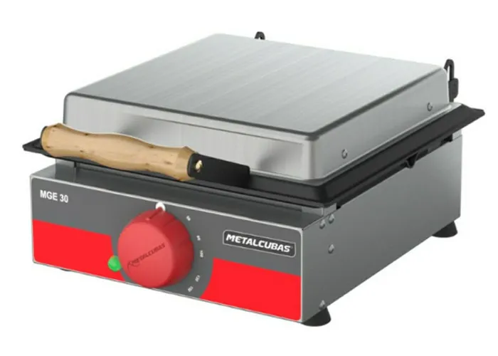 Prensa Sanduicheira Elétrica 220V Grill 30cm Metalcubas MGE30 - Marcos